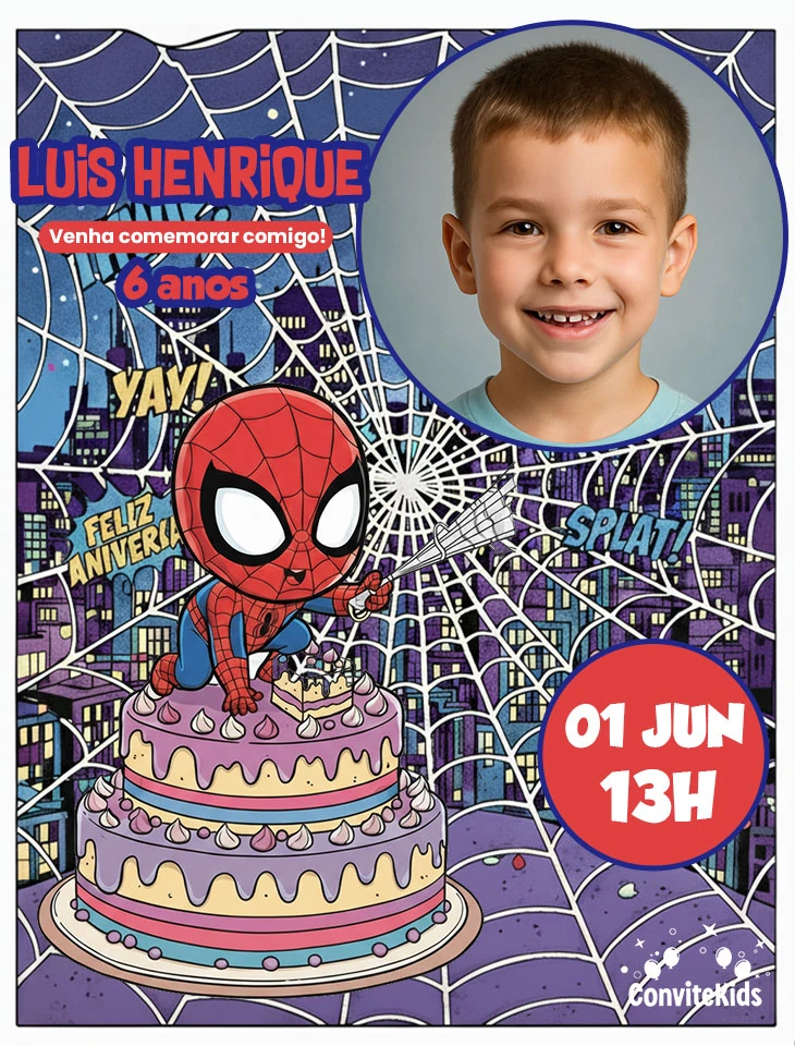 Homem Aranha Baby